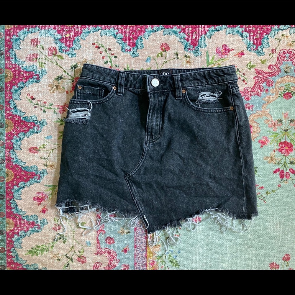 BDG mini skirt, charcoal